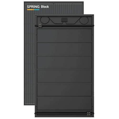 SPRING 425 Black Shingle Insulated Panel