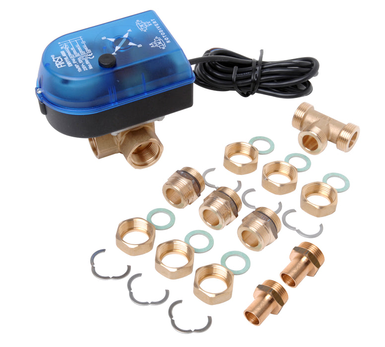 DN 20 Motorised Valve Diverter Kit