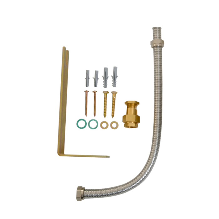 Expansion Vessel Connection Set & Mounting Bracket