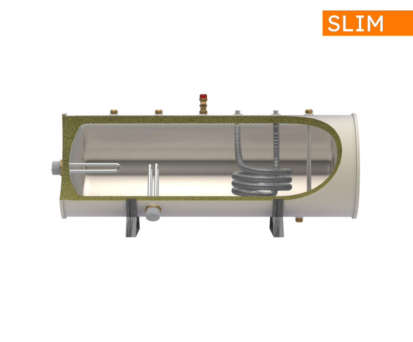 World Heat 180L Slim Horizontal Heat Pump Cylinder