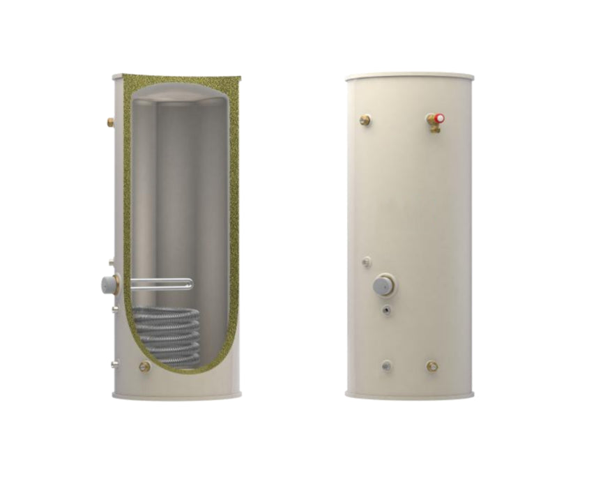World Heat 150L Unvented Cylinder, Single Coil