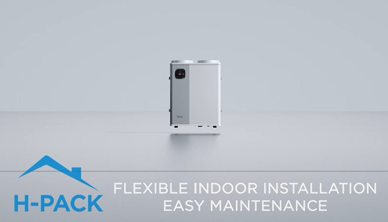 The NEW Midea H-Pack Indoor Heat Pump is HERE...