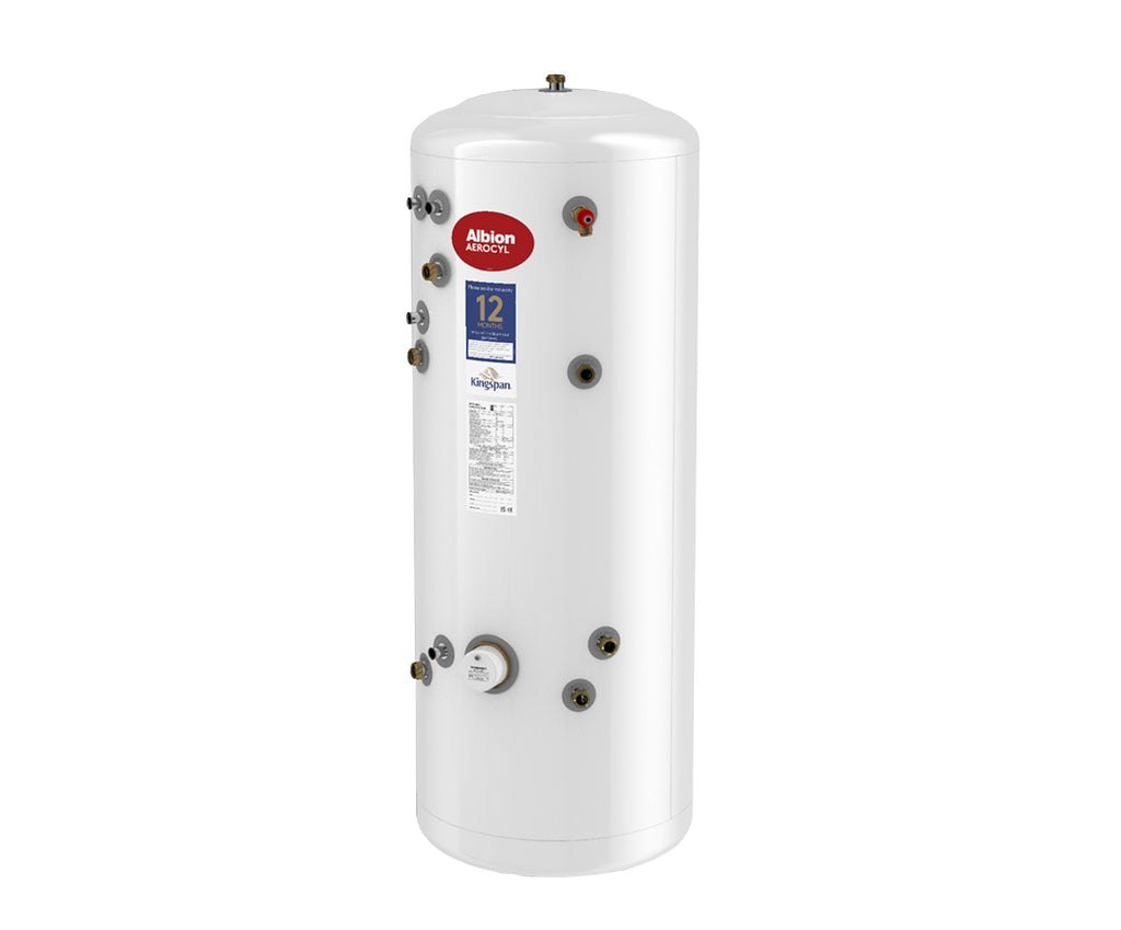 Kingspan 300L Ultrasteel Heat Pump u0026 Solar Cylinder
