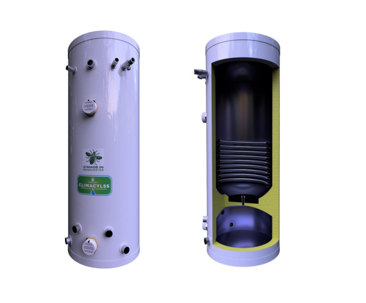 400L Climabuff Heat Pump Cylinder & 100L Buffer