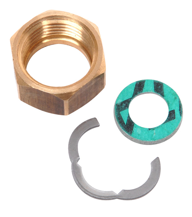 DN16 Back Nut, Clip and Fibre Washer